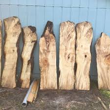 People gravitate to the live edge tables because they are 100% unique. Coastal Live Edge