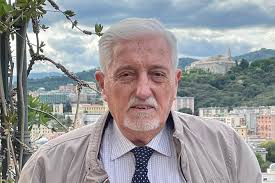 The 6th International Fryderyk Chopin Piano Competition, Warsaw, 1960.  Michel Block receives a special prize awarded to him by Artur Rubinstein.