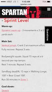 Spartan Sprint Training Spartan Sprint Dynamic Warm Up Race Training