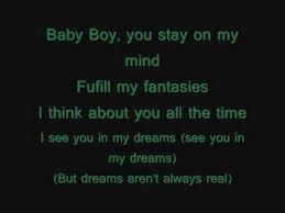 Beyonce Ft Sean Paul Baby Boy Lyrics On Screen Beyonce Lyrics Sean Paul Lyrics
