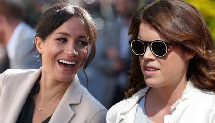 Princess Eugenie and Meghan Markle