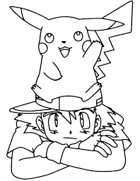 If your child loves interacting. Online Coloring Pages Coloring Page Pokemon Pikachu Pokemon Download Print Coloring Page