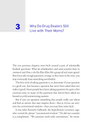 Freakonomics Ch3 Why Do Drug Dealers Live With Their Moms 1