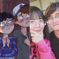 Anyone else think candip and lilypichu/ Michael reeves look similar :  r/gravityfalls
