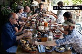 Rotate your next dinner party. A Cob Oven And The 36 Hour Dinner Party The New York Times