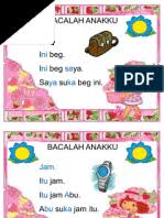 Dia mengajar kepada manusia apa yang tidak diketahuinya. Bacalah Sayang Buku 1