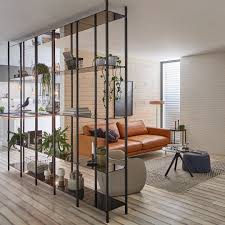 Trackbyvolumek Track Volumek Regal Raumtrenner Regalsystem Raumtrenner In 2020 Industrial Style Living Room Industrial Living Room Furniture Industrial Livingroom