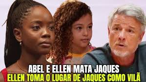 Leo emburra Jaques da escada para salva Sofia e Rosa da morte e Ellen volta  como diabo na vida dela