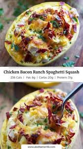 A Delish Indulgent Spaghetti Squash Recipe That The Whole Family Will Enjoy Looking Fo In 2020 Spaghetti Squash Recipes Chicken Squash Recipes Spagetti Squash Recipes