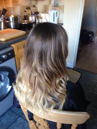 Wondering what it's like to dye your hair platinum blonde? Ombre Dip Dye Balayage Brown To Blonde Beachy Waves Brown Hair Dip Dyed Blonde Dip Dye Hair Blonde Blonde Dip Dye