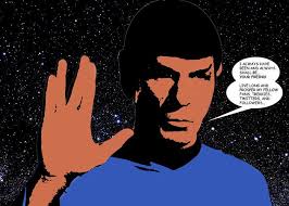 Mr. Spock Greeting Card