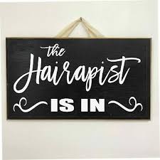 41,000+ vectors, stock photos & psd files. The Hairapist Is In Sign Beauty Hair Salon Spa Stylist Gift Funny Wood Quote Ebay