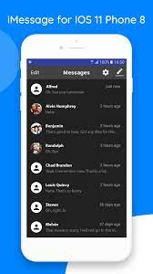 Texting is a whole lot cooler thanks to imessage apps. Imessage For Ios 11 Phone 8 For Android Apk Download