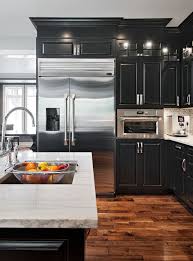 Install black kitchen cabinets on both. Traditional Kitchen Photos Dark Kitchen Cabinets Design And Lighter Floors Home Decor At Repinned Net