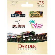 Buy the gift card now! Darden Universal 25 Gift Card Walmart Com Walmart Com