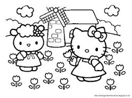 Mewarnai gambar download gambar mewarnai pemandangan rumah sayuran buah bunga binatang kendaraan profesi pakaian adat anak sd tk tips gambar untuk mewarnai sketsa pemandangan pantai. Gambar Mewarnai Hello Kitty Untuk Anak Paud Dan Tk Hello Kitty Halaman Mewarnai Bunga Buku Mewarnai