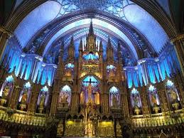 Camarão Que Dorme A Onda Leva Desenho Catedral Notre Dame De Montreal Ca 02 2018 Igreja