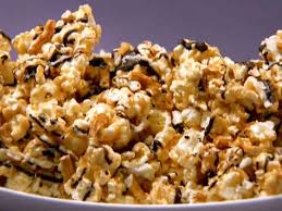 Kelsey S Chocolate Popcorn Brittle Recipe Brittle Recipes Food Network Recipes Chocolate Popcorn