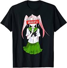 anime waifu manga chibi otaku pinke haare schulmadchen shirt pinke haare chibi otaku