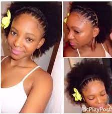 Elastic Cornrows Natural Hair Styles African Hair Braiding Styles Summer Hairstyles