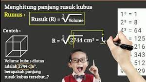 Check spelling or type a new query. Cara Menghitung Panjang Rusuk Kubus Jika Di Ketahui Volumenya Youtube