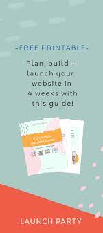 4 Weeks To A Standout New Website Business Website Design Diy Website Free Shopify Website Design
