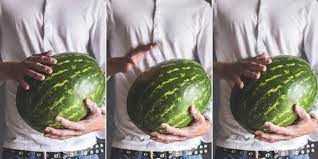 Watermelons come in different sizes and shapes that vary from round to oval to elongated. How To Pick Sweet Watermelon And Choose Ripe White On Rice Couple