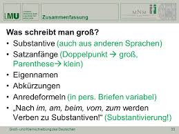 Wann soll man zahlen ausschreiben? Gross Und Kleinschreibung Des Deutschen Ppt Video Online Herunterladen