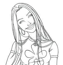 This is a great collection of girls coloring pages. Teenage Girl Printable Coloring Pages Of Girls Novocom Top