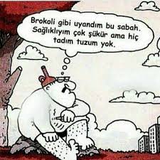 Brokoli Gibi Uyandim 2020 Komik Komik Seyler Karikatur