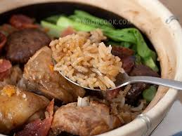 Claypot Chicken Rice Recipe Homemade Asian Food Claypot Chicken Rice Chicken Rice Recipes
