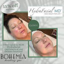 ✨ Now Offering 15% Off ✨ New to Hydrafacials? Experience the glow for less  at Bohemia Healing Spa, Delano location ONLY 🌿 All first-time Hydrafacial  clients receive 15% off their service! Your