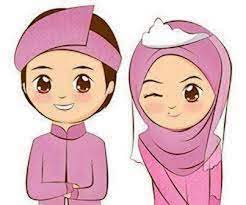 Coba kaji dirimu lagi, lagi, dan lagi. Kahwin Gambar Pengantin Kartun Muslimah