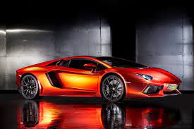 Lamborghini Aventador Matte Orange Red Chrome Wrap Will Cost You As Much As A Fiesta Carscoops Lamborghini Aventador Wallpaper Supercars Wallpaper Lamborghini Aventador