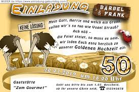 Die Lustige Einladung Zur Goldenen Hochzeit Nicht Den Kopf In Den Sand Stecken Einladung Goldene Hochzeit Einladungskarten Silberhochzeit Lustige Einladungen