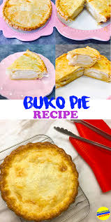 Buko Pie Receita Tapioca Bolo Pao