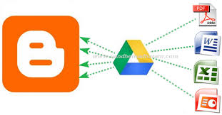 How To Show Pdf Doc Xls Files On Blogger Post Using Google Drive Informatique