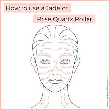 How To Use A Jade Rose Quartz Roller Beautytricksskin Facial Roller Beauty Skin Care Simple Skincare