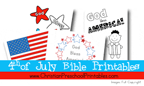 To print out your 4th of july coloring page, just click on the image you want to view and print the 100th day of school crafts. Fourth Of July Bible Printables