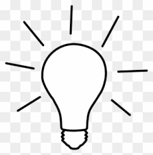 Light Bulb Clipart Black And White Transparent Png Clipart Images Free Download Clipartmax