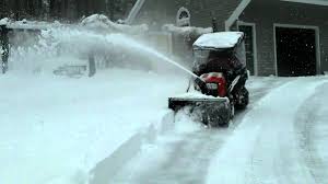 Simplicity offers snow blower attachments for your lawn tractor, yard tractor, or garden tractor. Finally A Ltx 1842 Lawn Tractor With The Snowblower Attachment At Work Youtube
