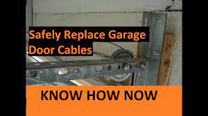 Can i fix my broken garage door cable myself? How To Replace Broken Garage Door Cable Youtube