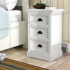 Orion 3 Drawer Bedside Table House Of Hampton Nightstand 3 Drawer Nightstand 3 Drawer Bedside Table