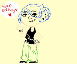 This show had that empty atmosphere which i liked, it made it seem how much of a loser, dork, and an idiot the main characters are that they have no one but themselves. Marie Kanker Ed Edd N Eddy Drawception