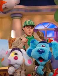 Joe Blue And Sprinkles Are Detectives Blue S Clues Blues Clues Nickelodeon