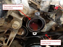 A lower opening thermostat will not fix the issue only create others. Jeep Jk Thermostat Housing Replacement Azoffroading Com
