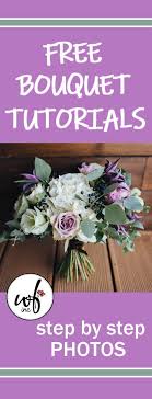 Choosing the perfect wedding bouquet is almost as important as picking the perfect gown. How To Make A Wedding Bouquet Diy Bridal Bouquet Diy Wedding Bouquet Tutorial Artificial Bridal Bouquets