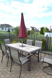 27 Trendy Upcycled Furniture Outdoor To Inspiring Your Furniture Tile Patio Table Diy Patio Table Outdoor Patio Table