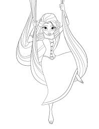 Tangled The Series Rapunzel Coloring Page Tangled Coloring Pages Rapunzel Coloring Pages Princess Coloring Pages