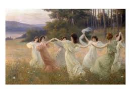 Dancing Maidens Giclee Print Leopold Franz Kowalsky Allposters Com In 2021 Aesthetic Art Art Classic Art
